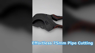 Ferramenta profissional resistente do cortador de tubulação do PVC de 75mm